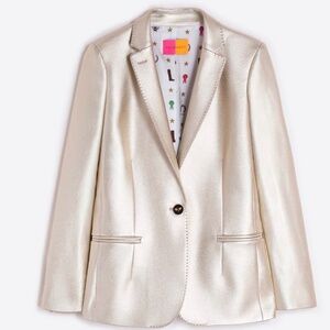 Vilagallo Hannah GOLD BLAZER 32644